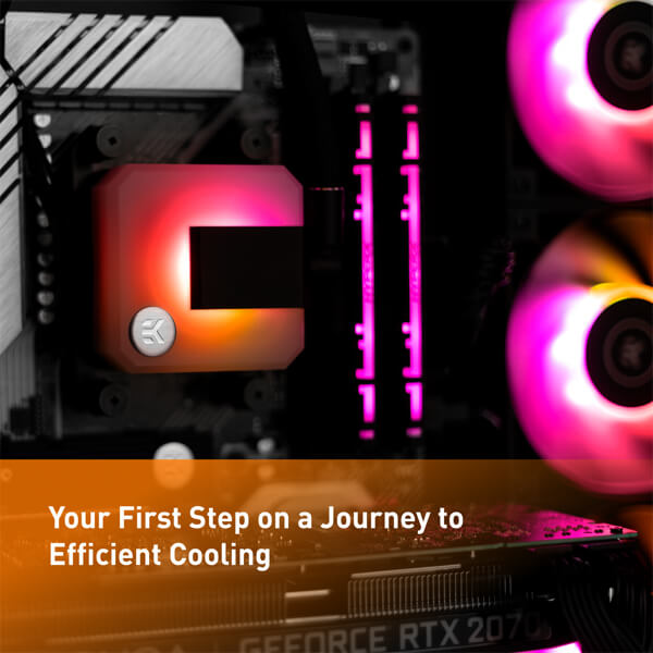 EK AIO 240 D-RGB CPU Liquid Cooler